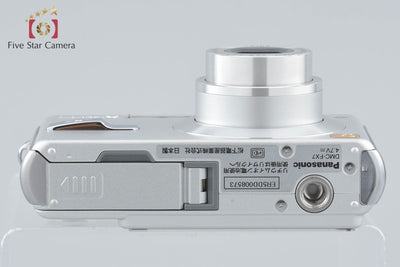 Used: Panasonic LUMIX DMC-FX7 Silky Silver Compact Digital Camera with Original Box