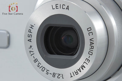 Used: Panasonic LUMIX DMC-FX7 Silky Silver Compact Digital Camera with Original Box