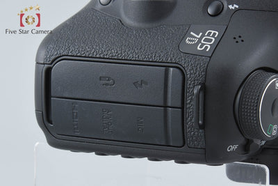 [Used] Canon EOS 7D Digital SLR Camera, Low Shutter Count