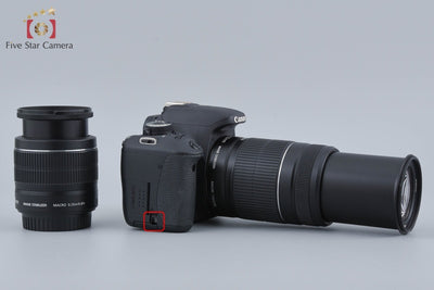 【中古】Canon キヤノン EOS Kiss X5 ダブルズームレンズキット