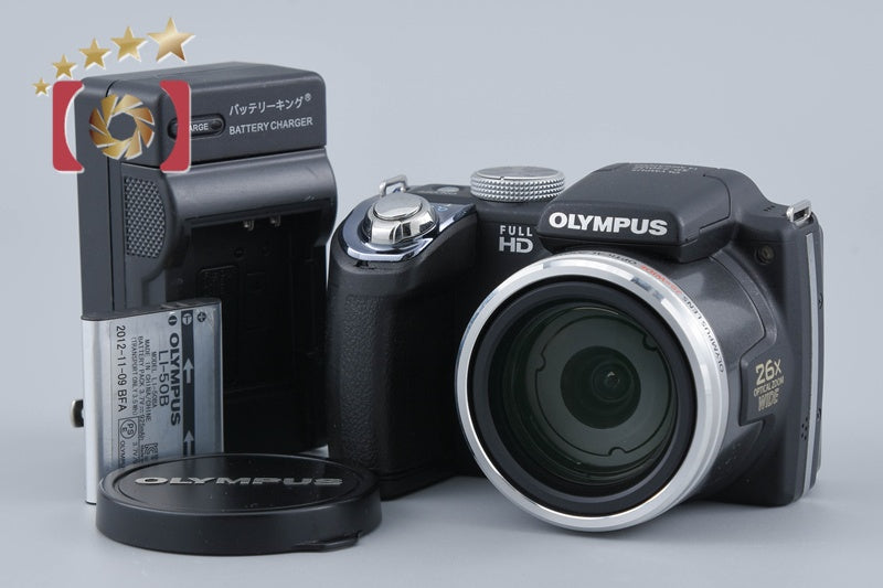 【中古】OLYMPUS オリンパス STYLUS SP-720UZ ブラック コンパクトデジタルカメラ