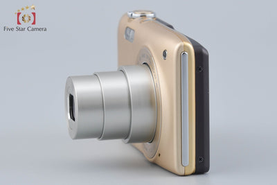 [Used] Nikon COOLPIX S3300 Sweet Gold Compact Digital Camera