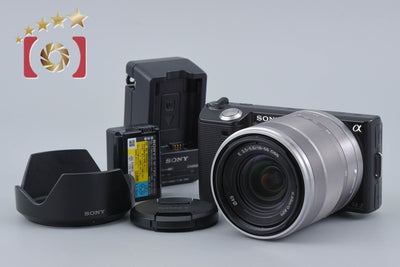 【中古】SONY ソニー α NEX-5 ズームレンズキット ブラック
