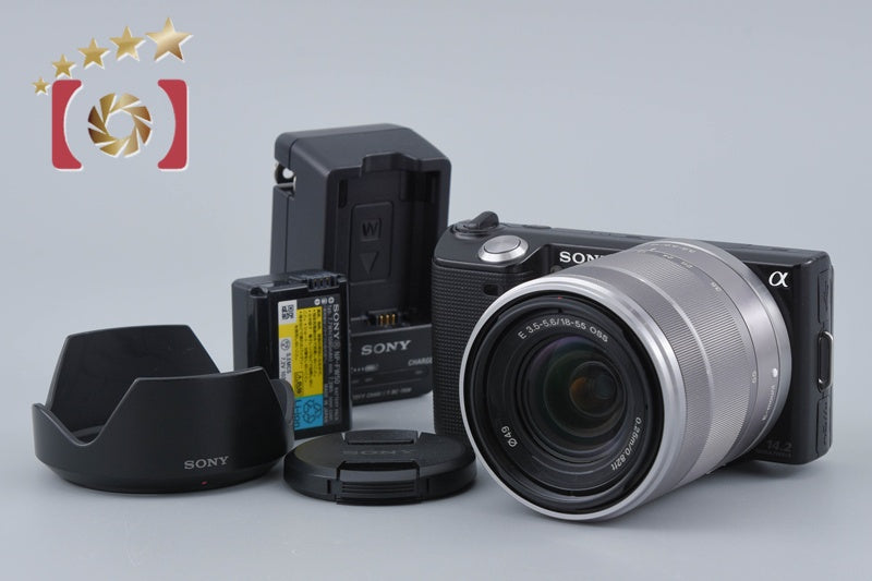 【中古】SONY ソニー α NEX-5 ズームレンズキット ブラック