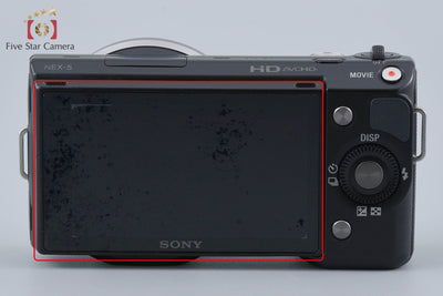 【中古】SONY ソニー α NEX-5 ズームレンズキット ブラック