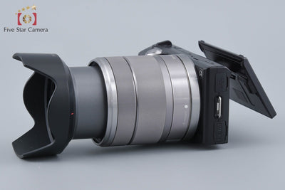 【中古】SONY ソニー α NEX-5 ズームレンズキット ブラック