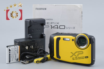 【中古】FUJIFILM 富士フイルム FINEPIX XP140 イエロー コンパクトデジタルカメラ
