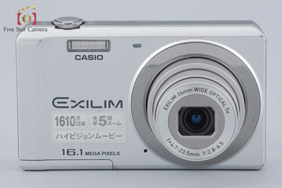 【中古】CASIO カシオ EXILIM EX-ZS6 シルバー コンパクトデジタルカメラ