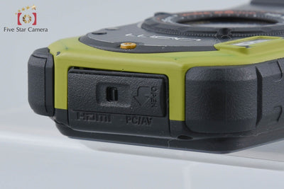 [Used] PENTAX Optio W90 Pistachio Green Waterproof Digital Camera