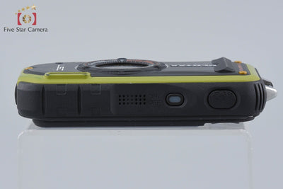 [Used] PENTAX Optio W90 Pistachio Green Waterproof Digital Camera