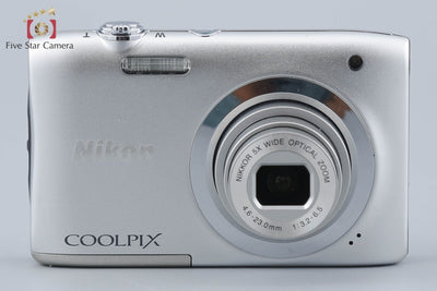 [Used] Nikon COOLPIX A100 Silver Compact Digital Camera