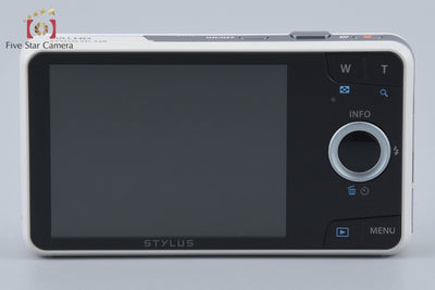 【中古】OLYMPUS オリンパス STYLUS VH-520 ホワイト コンパクトデジタルカメラ
