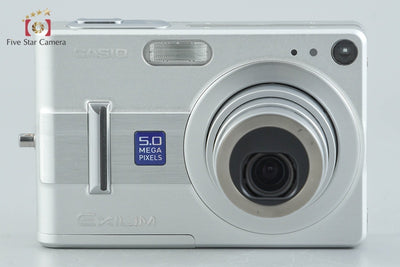 【中古】Casio カシオ EXILIM EX-Z55 シルバー コンパクトデジタルカメラ