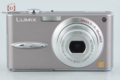 [Used] Panasonic LUMIX DMC-FX30 Sensual Brown Compact Digital Camera
