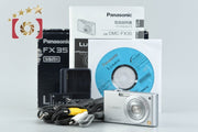 【中古】Panasonic パナソニック LUMIX DMC-FX35 プレシャスシルバー コンパクトデジタルカメラ 元箱付き
