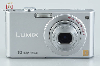 【中古】Panasonic パナソニック LUMIX DMC-FX35 プレシャスシルバー コンパクトデジタルカメラ 元箱付き