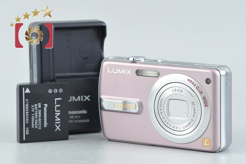 [Used] Panasonic LUMIX DMC-FX50 Misty Pink Compact Digital Camera