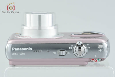 [Used] Panasonic LUMIX DMC-FX50 Misty Pink Compact Digital Camera