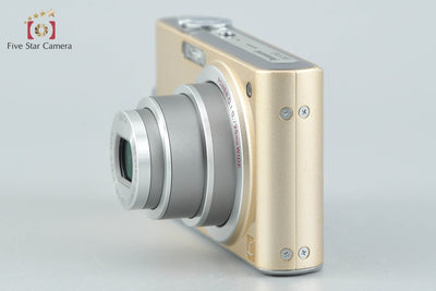 【中古】Panasonic パナソニック LUMIX DMC-FX60 ゴールド コンパクトデジタルカメラ 元箱付き