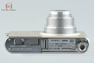 【中古】Panasonic パナソニック LUMIX DMC-FX60 ゴールド コンパクトデジタルカメラ 元箱付き