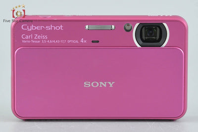 【中古】SONY ソニー Cyber-shot DSC-T99 ピンク デジタルスチルカメラ 海外版