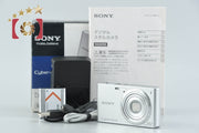 【中古】SONY ソニー Cyber-Shot DSC-W610 シルバー デジタルスチルカメラ 元箱付き