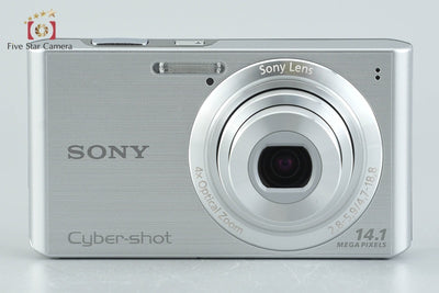 【中古】SONY ソニー Cyber-Shot DSC-W610 シルバー デジタルスチルカメラ 元箱付き