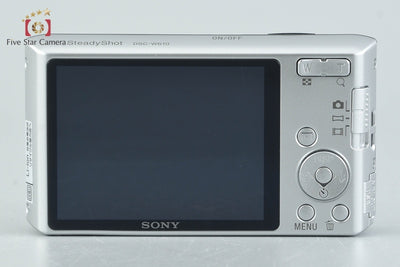 【中古】SONY ソニー Cyber-Shot DSC-W610 シルバー デジタルスチルカメラ 元箱付き