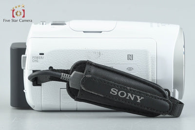 【中古】SONY ソニー ハンディカム HDR-CX670 ホワイト デジタルビデオカメラ 元箱付き 多言語対応