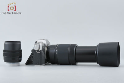 【中古】FUJIFILM 富士フイルム X-T30 ダブルズームレンズキット シルバー 元箱付き