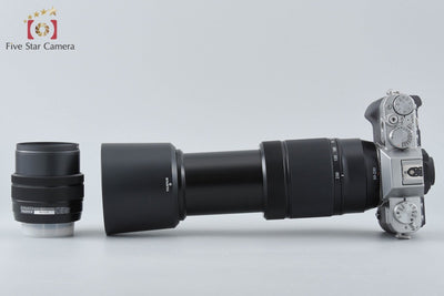 【中古】FUJIFILM 富士フイルム X-T30 ダブルズームレンズキット シルバー 元箱付き