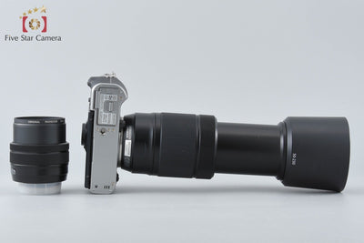【中古】FUJIFILM 富士フイルム X-T30 ダブルズームレンズキット シルバー 元箱付き