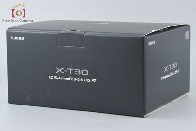 【中古】FUJIFILM 富士フイルム X-T30 ダブルズームレンズキット シルバー 元箱付き