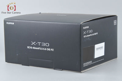 【中古】FUJIFILM 富士フイルム X-T30 ダブルズームレンズキット シルバー 元箱付き