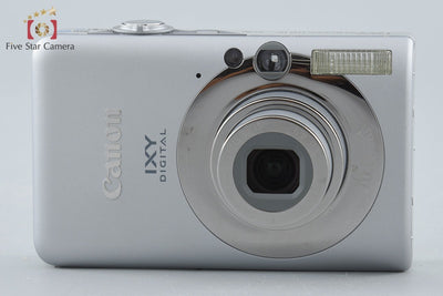 【中古】Canon キヤノン IXY Digital 110 IS シルバー コンパクトデジタルカメラ
