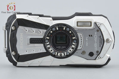 【中古】RICOH リコー PENTAX ペンタックス WG-40W ホワイト コンパクトデジタルカメラ
