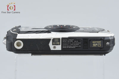 【中古】RICOH リコー PENTAX ペンタックス WG-40W ホワイト コンパクトデジタルカメラ