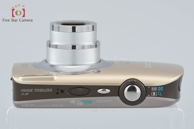 【中古】Canon キヤノン IXY Digital 510 IS ゴールド コンパクトデジタルカメラ
