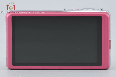 【中古】Panasonic パナソニック LUMIX DMC-FX77 グラマラスピンク コンパクトデジタルカメラ