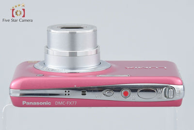 【中古】Panasonic パナソニック LUMIX DMC-FX77 グラマラスピンク コンパクトデジタルカメラ