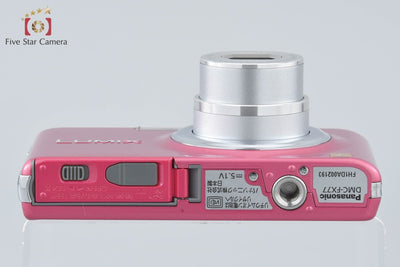 【中古】Panasonic パナソニック LUMIX DMC-FX77 グラマラスピンク コンパクトデジタルカメラ