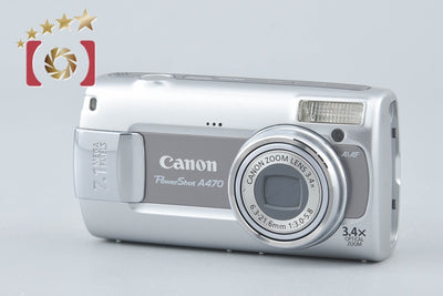 【中古】Canon キヤノン PowerShot A470 コンパクトデジタルカメラ