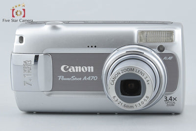 【中古】Canon キヤノン PowerShot A470 コンパクトデジタルカメラ