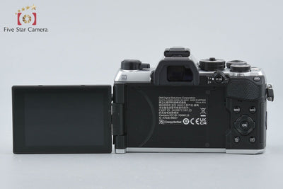 【中古】OM SYSTEM (OLYMPUS) オーエム システム OM-5 Mark II シルバー ミラーレス一眼カメラ シャッター回数僅少
