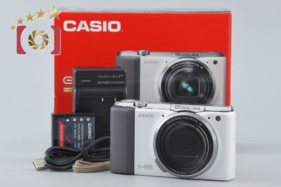 [Used] CASIO Casio HIGH SPEED EXILIM EX-ZR700 White Compact Digital Camera with Original Box