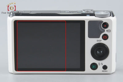 [Used] CASIO Casio HIGH SPEED EXILIM EX-ZR700 White Compact Digital Camera with Original Box
