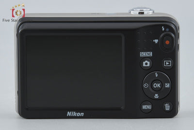 【中古】Nikon ニコン COOLPIX A10 シルバー コンパクトデジタルカメラ 元箱付き