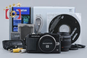 【中古】OLYMPUS オリンパス PEN Lite E-PL5 14-42 レンズキット ブラック シャッター回数僅少 元箱付き