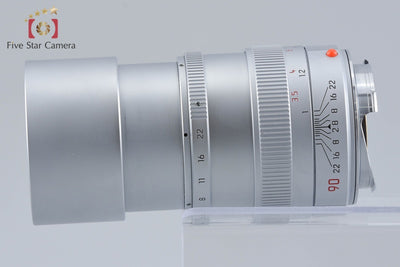 【中古】Leica ライカ ELMARIT-M 90mm f/2.8 シルバー E46 第2世代 ライカMマウント