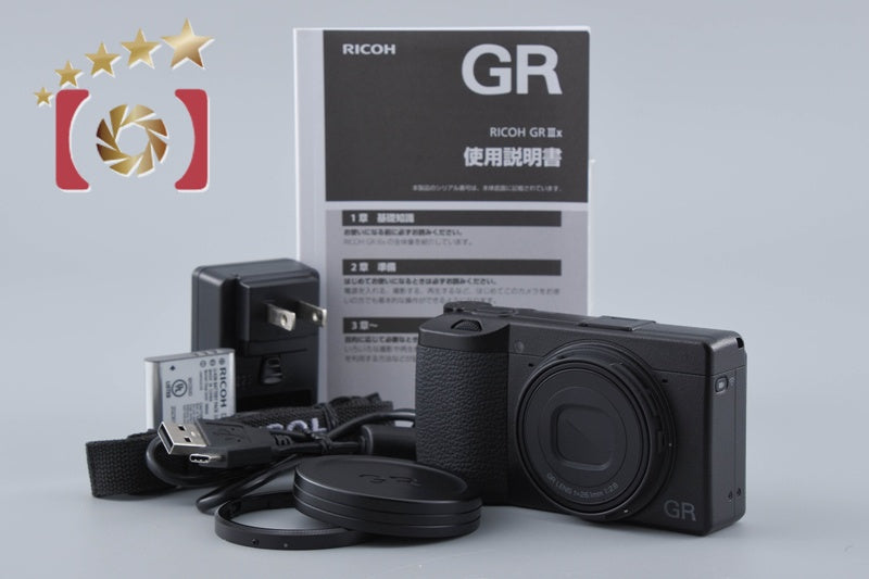 【中古】RICOH リコー GR IIIx コンパクトデジタルカメラ シャッター回数僅少